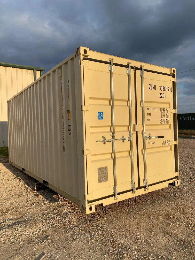 1-Trip 20Ft Standard RAL1015 for sale at Pauls Containers Ltd