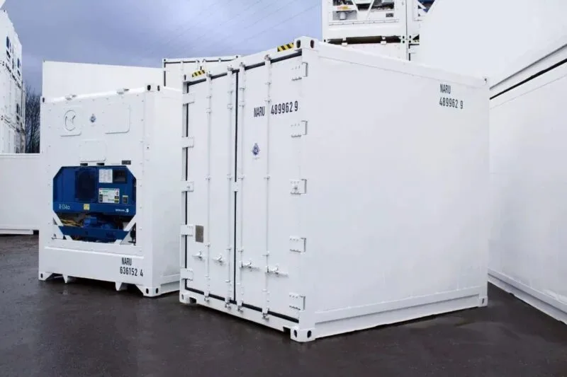 10ft Freezer Reefer Container - Compact Mobile Cold Storage for sale at Pauls Containers Ltd