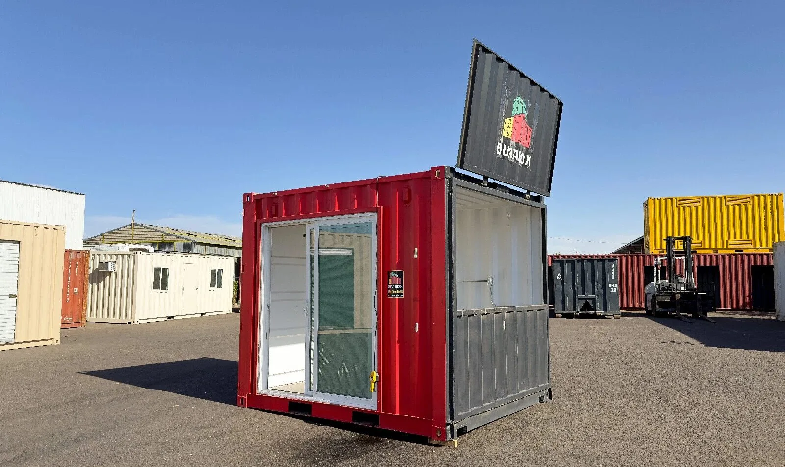 10ft Shipping Container Concession Stand for sale at Pauls Containers Ltd