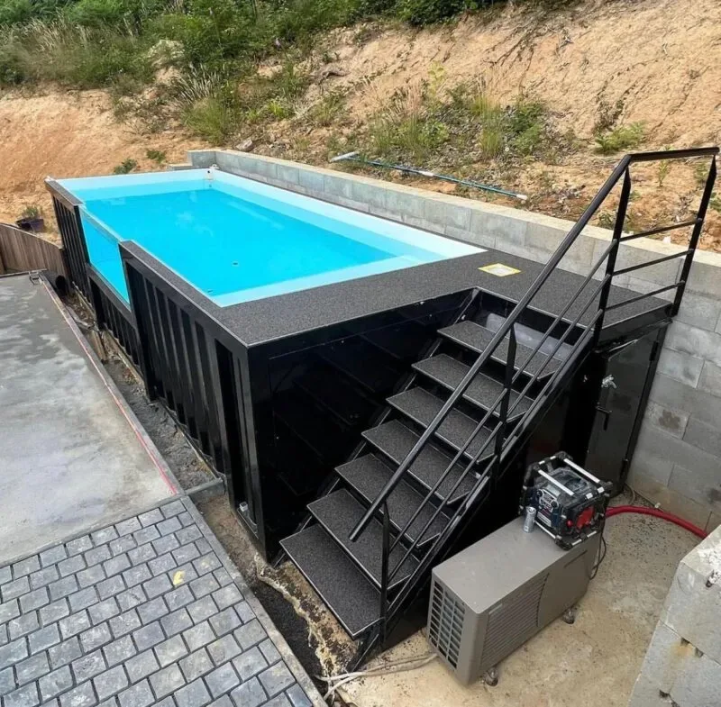 20 Ft Container Pool - Premium Build for sale at Pauls Containers Ltd