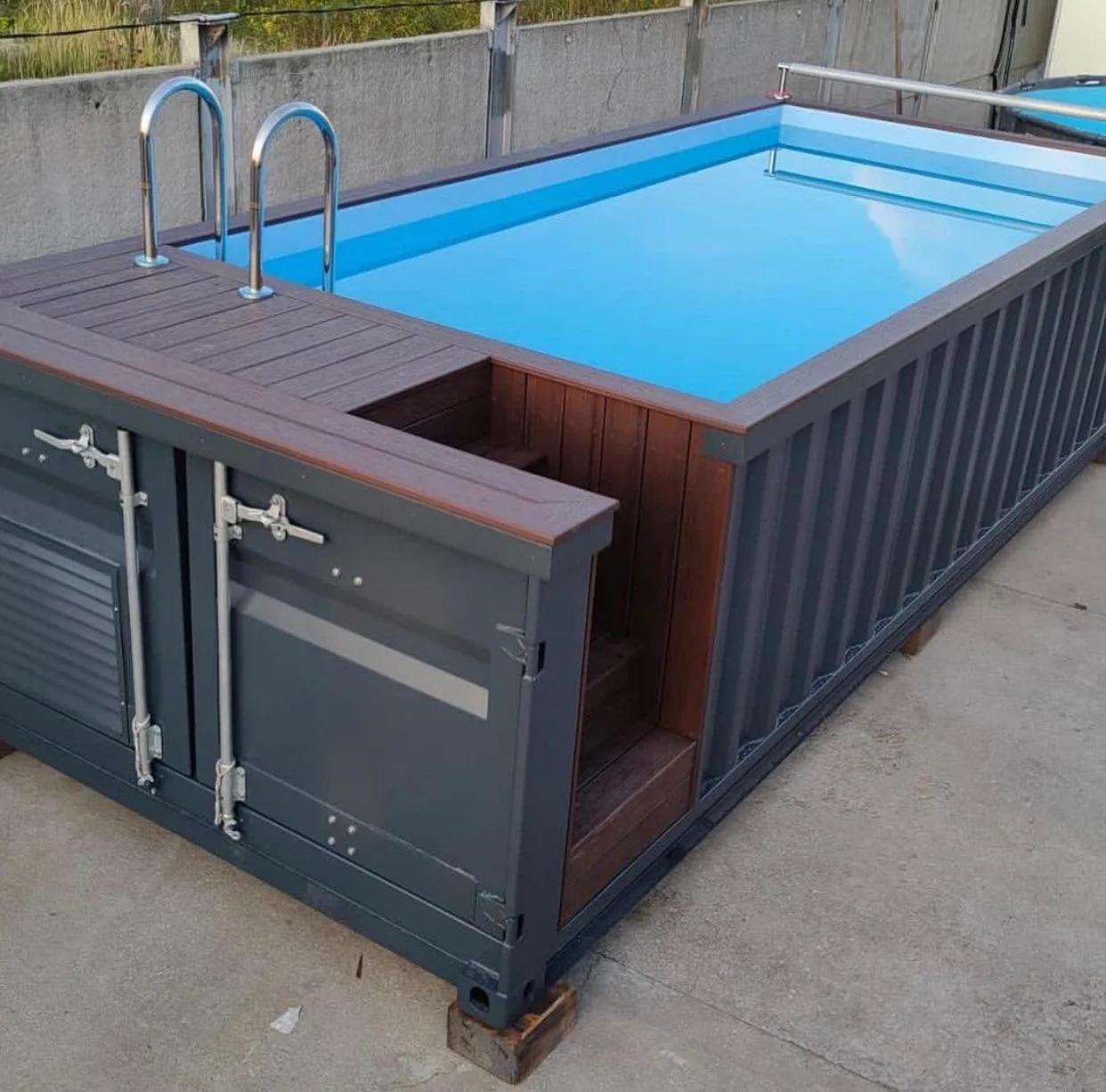 20 Ft Container Pool - Standard Build for sale at Pauls Containers Ltd