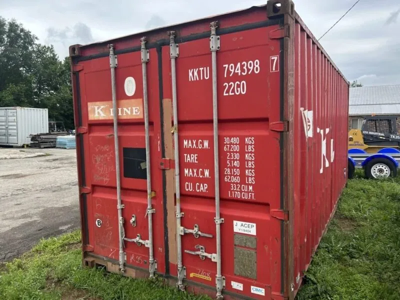 20 ft Shipping Container CCR18113 for sale at Pauls Containers Ltd