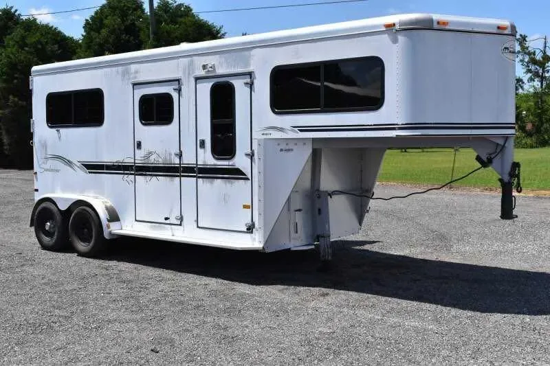 2000 Sundowner 7204GNST 2 Horse Trailer for sale at Pauls Containers Ltd