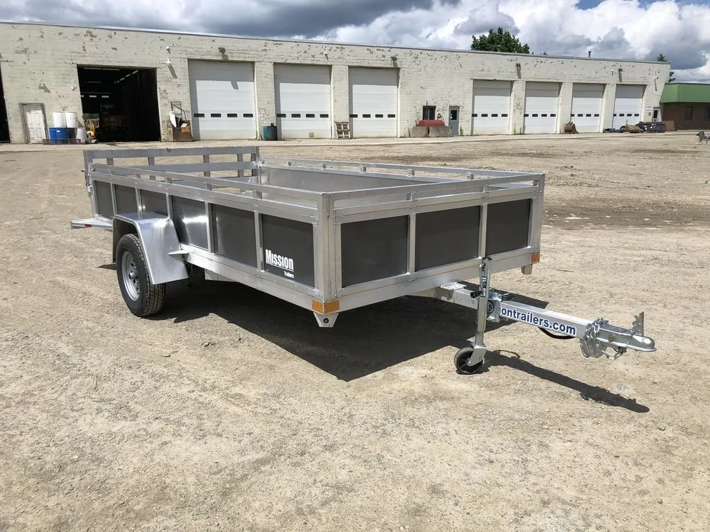 2022 Mission Trailers 6x12 Aluminum Open Utility for sale at Pauls Containers Ltd
