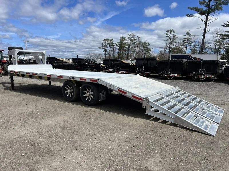 2024 Alum Line Trailers 8.5x24 13K Aluminum Gooseneck for sale at Pauls Containers Ltd