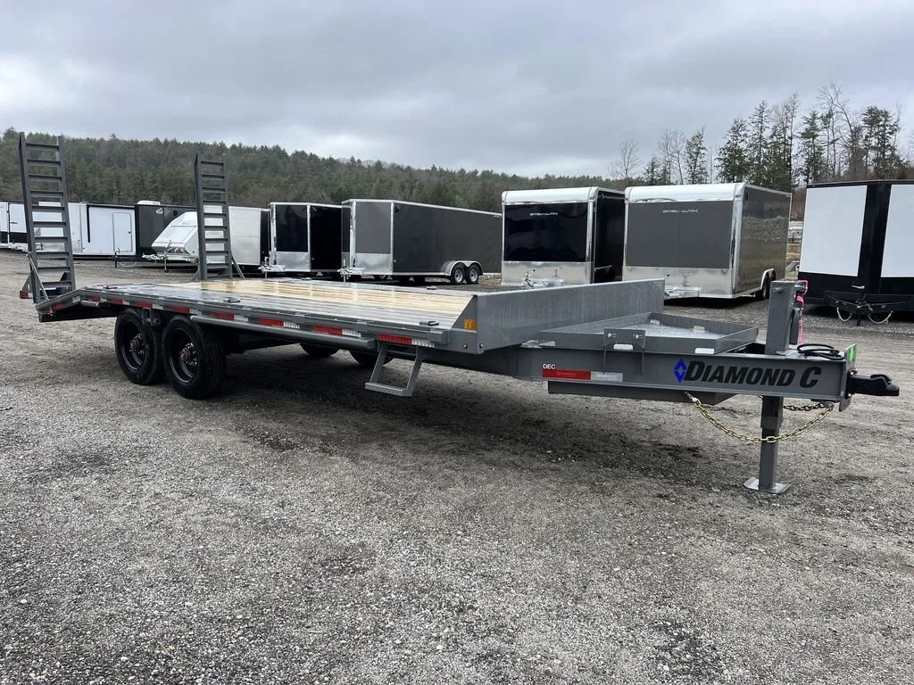 2024 Diamond C 8.5x20 20K Deckover Equipment Trailer for sale at Pauls Containers Ltd