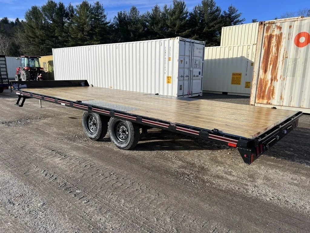 2024 Diamond C 8.5x22 7K Deckover Trailer w/Slide-In Ramps for sale at Pauls Containers Ltd