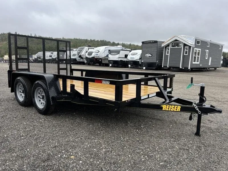 2024 Reiser Trailers 6.5x12 7K Landscape w/ Ramp Gate! for sale at Pauls Containers Ltd