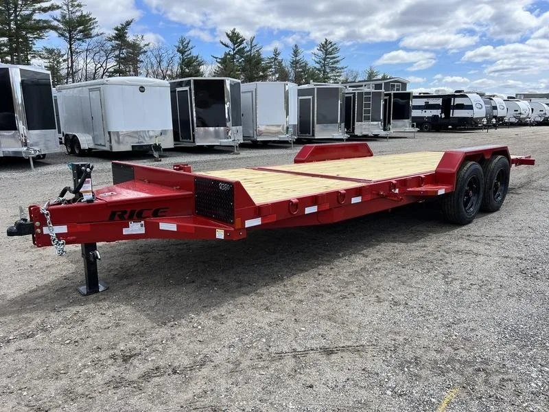 2024 Rice Trailers 7x22 16K Tilt Deck Powder Coat Equipment for sale at Pauls Containers Ltd