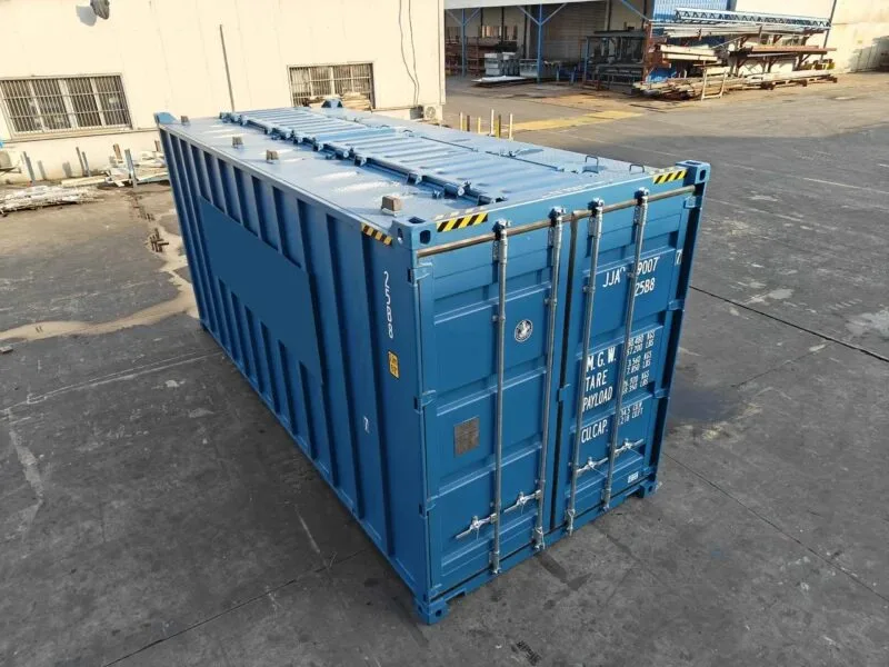 20ft Bulk Storage ISO Type Dry Cargo Shipping Container for sale at Pauls Containers Ltd