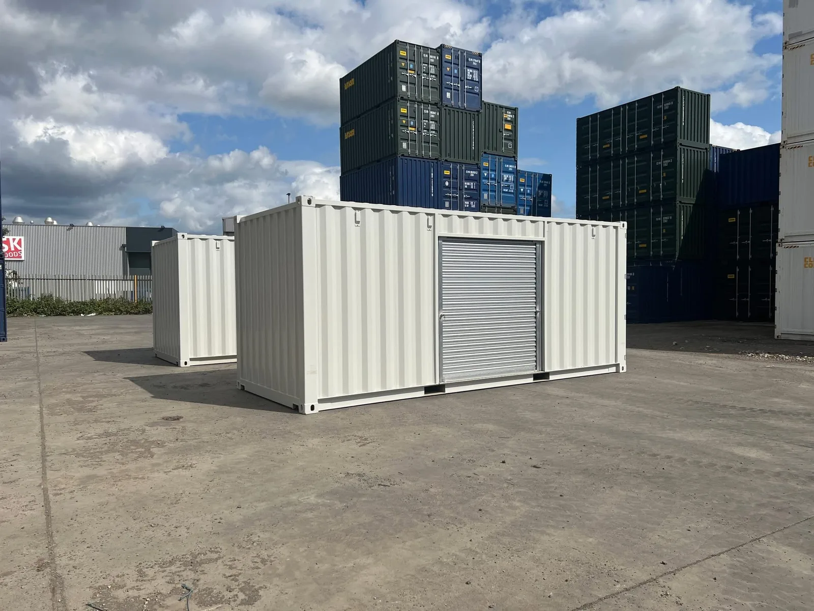 20ft Custom One Trip Shipping Container for sale at Pauls Containers Ltd