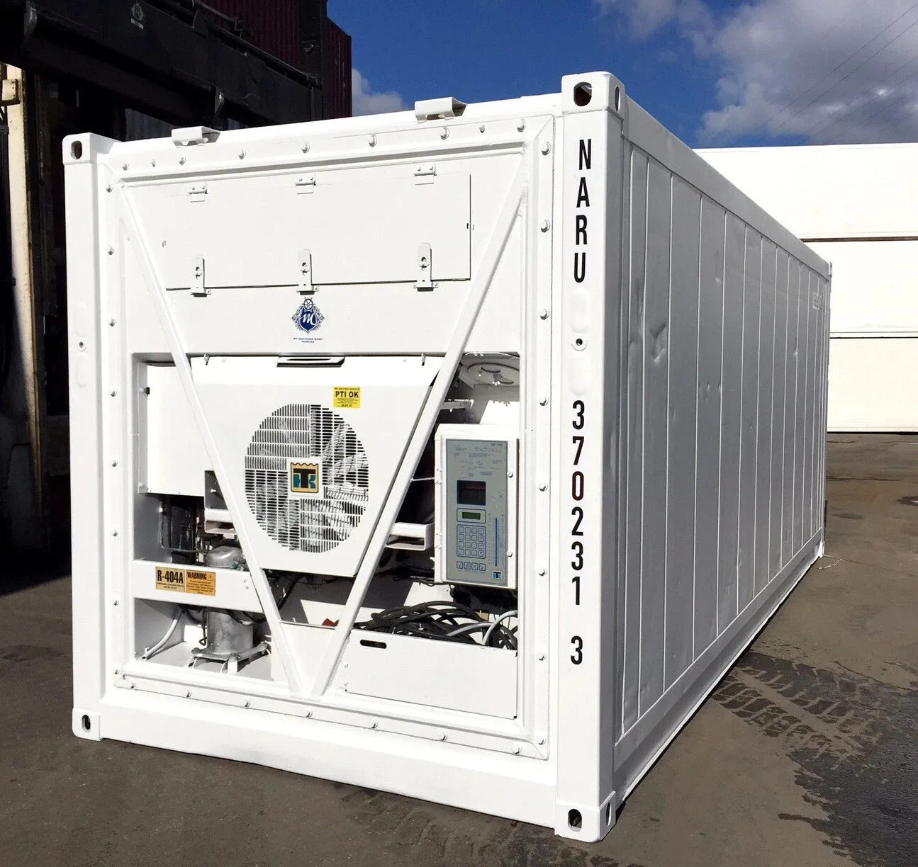 20ft Freezer Container - Mobile Cold Storage Unit for sale at Pauls Containers Ltd