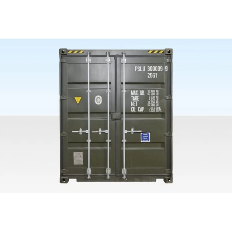 20Ft High Cube Container - One Trip (9FT 6' High) - front view