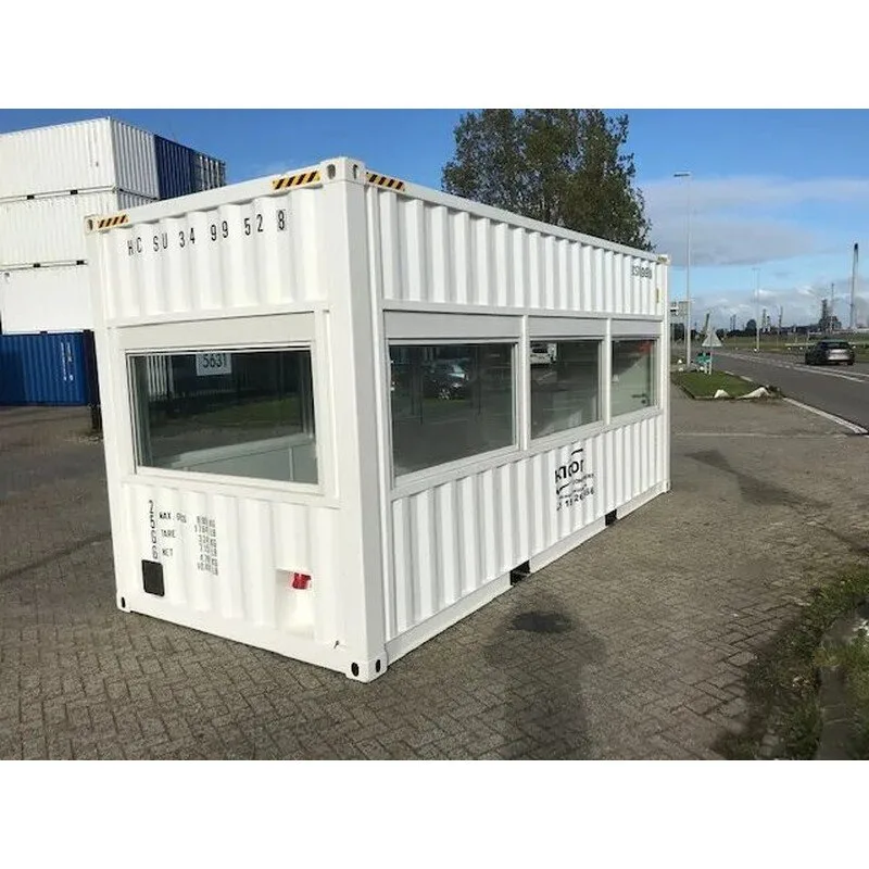 20ft High Cube Fixed Glazing Observation Container for sale at Pauls Containers Ltd