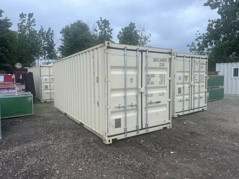 20ft Open Side Shipping Container - One Trip - With Side Doors for sale at Pauls Containers Ltd
