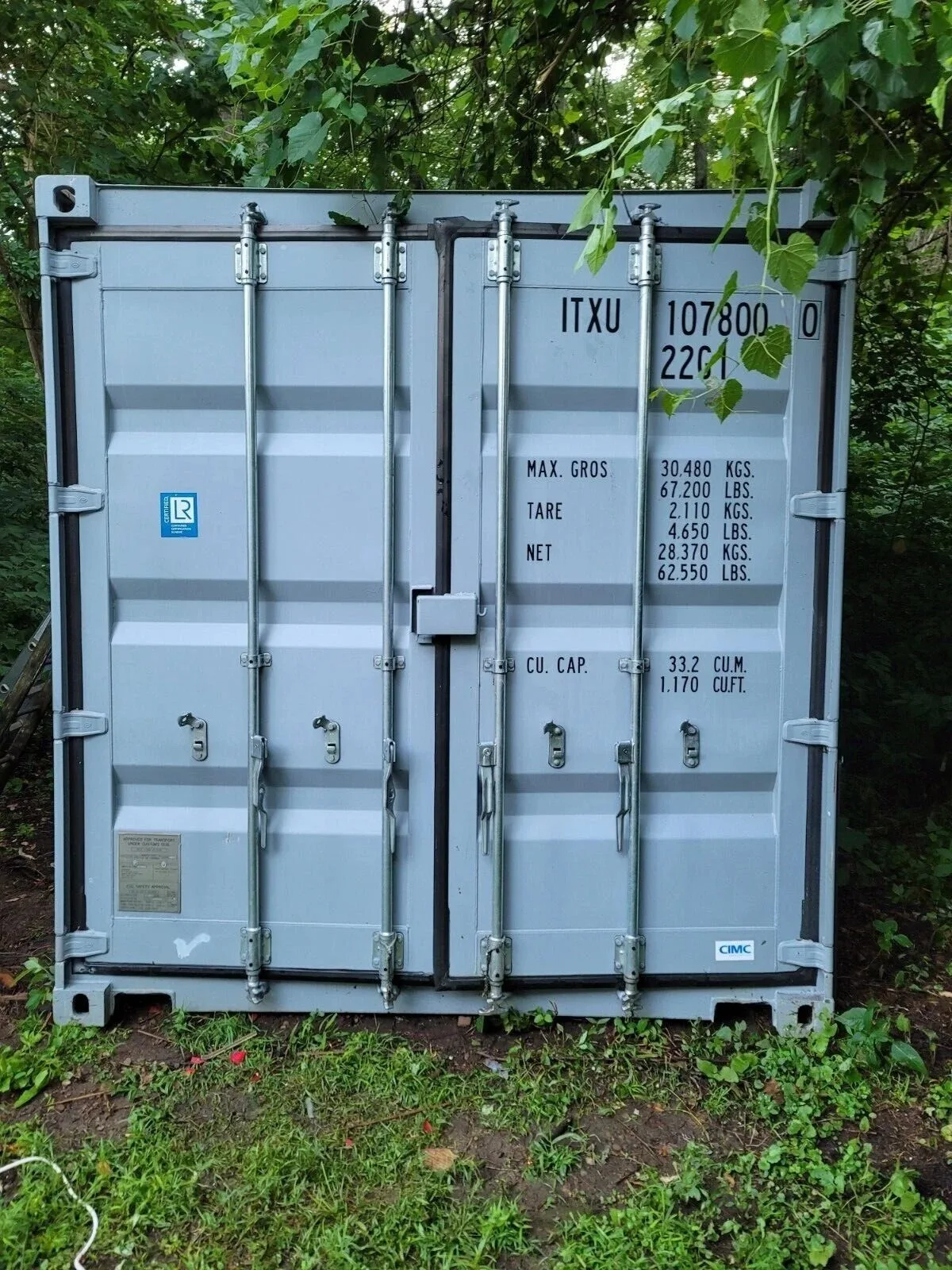 20Ft Used Steel Shipping Container - Excellent Condition for sale at Pauls Containers Ltd