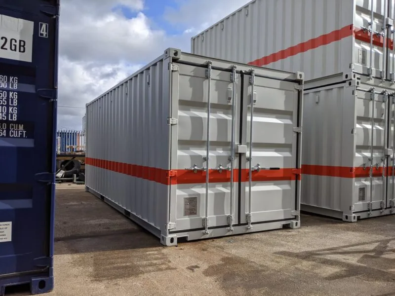 20ft Workshop Containers - Built for Durability and Performance for sale at Pauls Containers Ltd