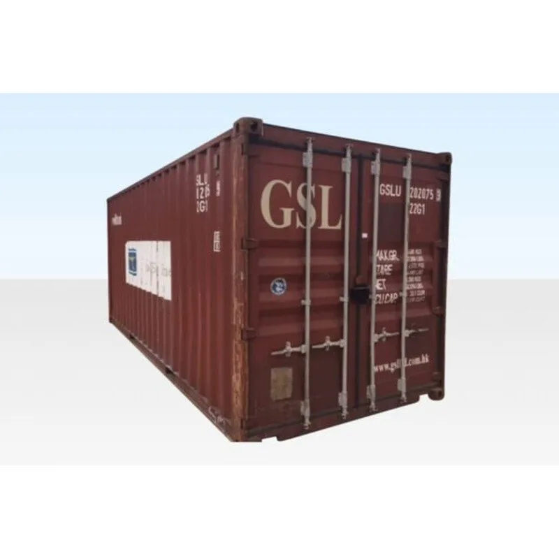 20Ft X 8Ft Used Cargo-Worthy Dry Van - angled view