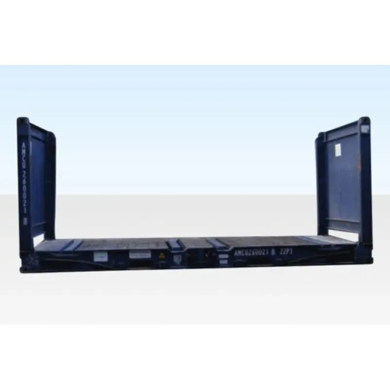 20Ft X 8Ft Used Flat Rack Shipping Containers for sale at Pauls Containers Ltd