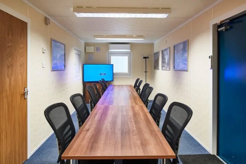 32Ft ECOlink Meeting Room Cabin for sale at Pauls Containers Ltd