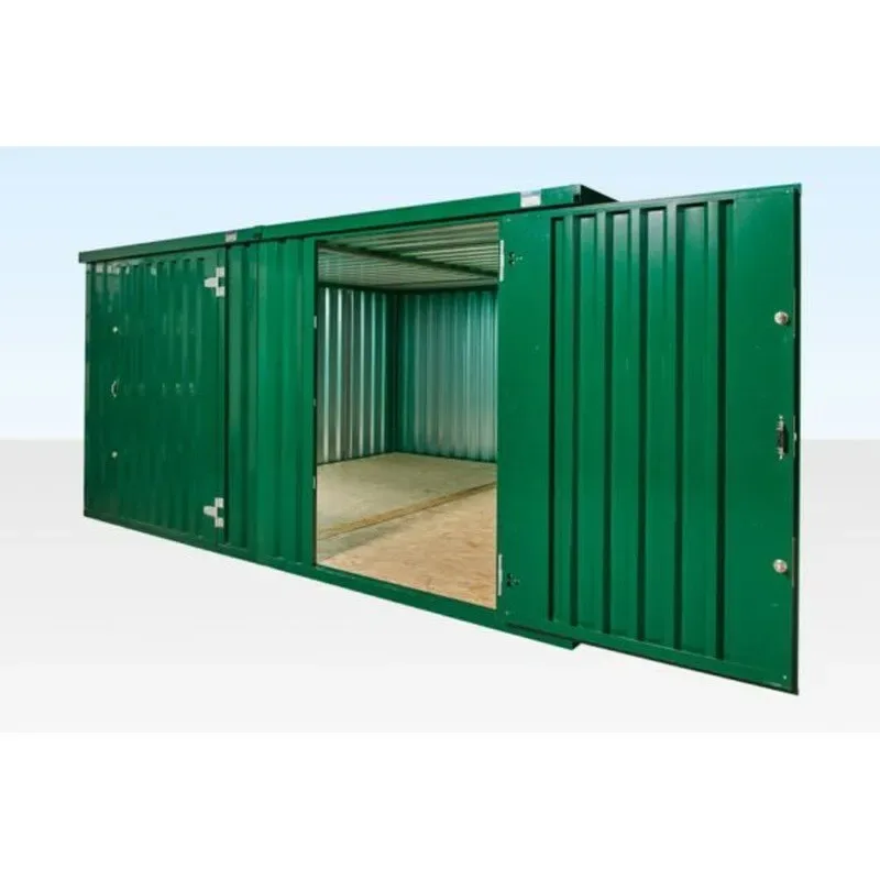 3M X 4.2M Side Linked Flat Pack Container Bundle (Powder Coated) for sale at Pauls Containers Ltd