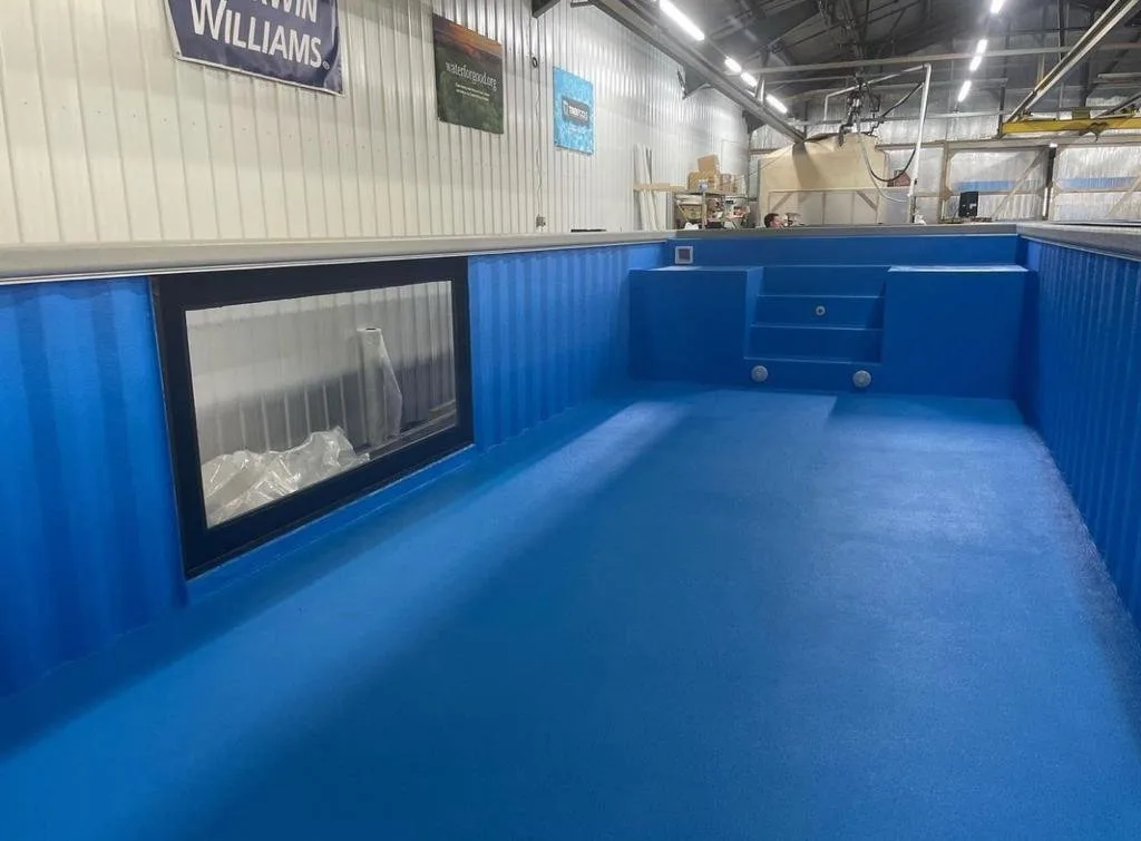 40 Ft Container Pool - Classic Design for sale at Pauls Containers Ltd