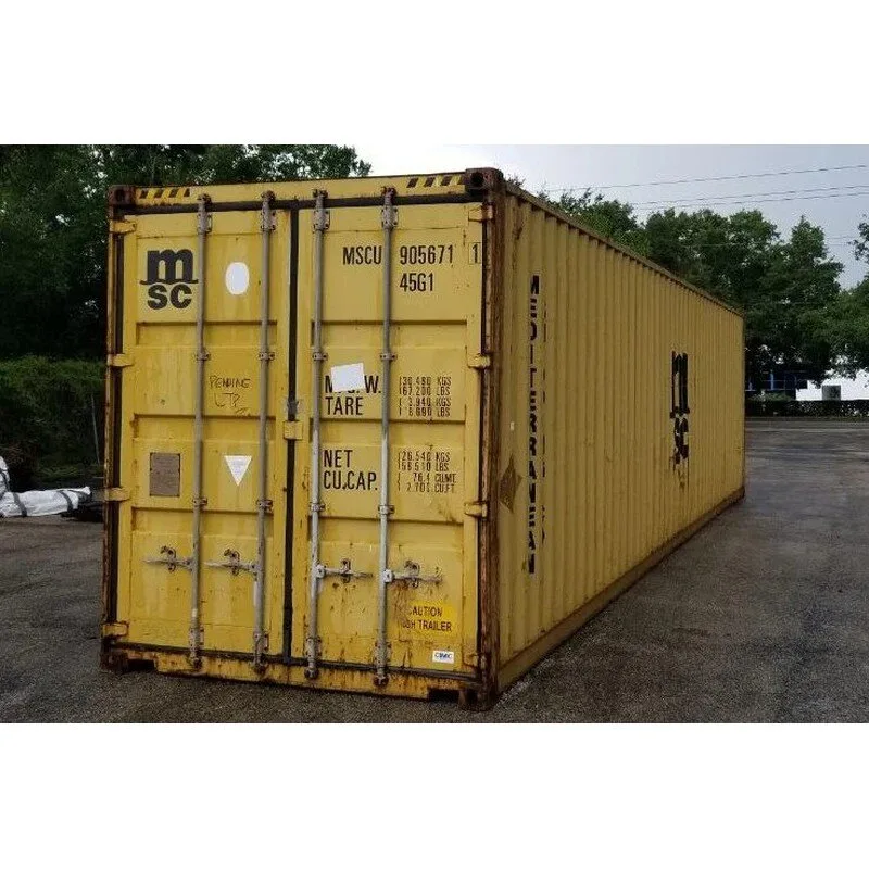 40 Ft HC Used Shipping Containers High Cube Wind And Watertight for sale at Pauls Containers Ltd
