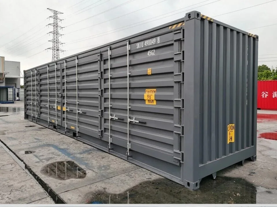 40ft HC OS Container - Full Side Opening - One Trip for sale at Pauls Containers Ltd