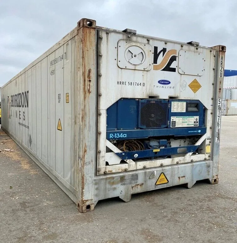 40ft HC Reefer Container-Wind & Water Tight, Non-Working For Sale for sale at Pauls Containers Ltd