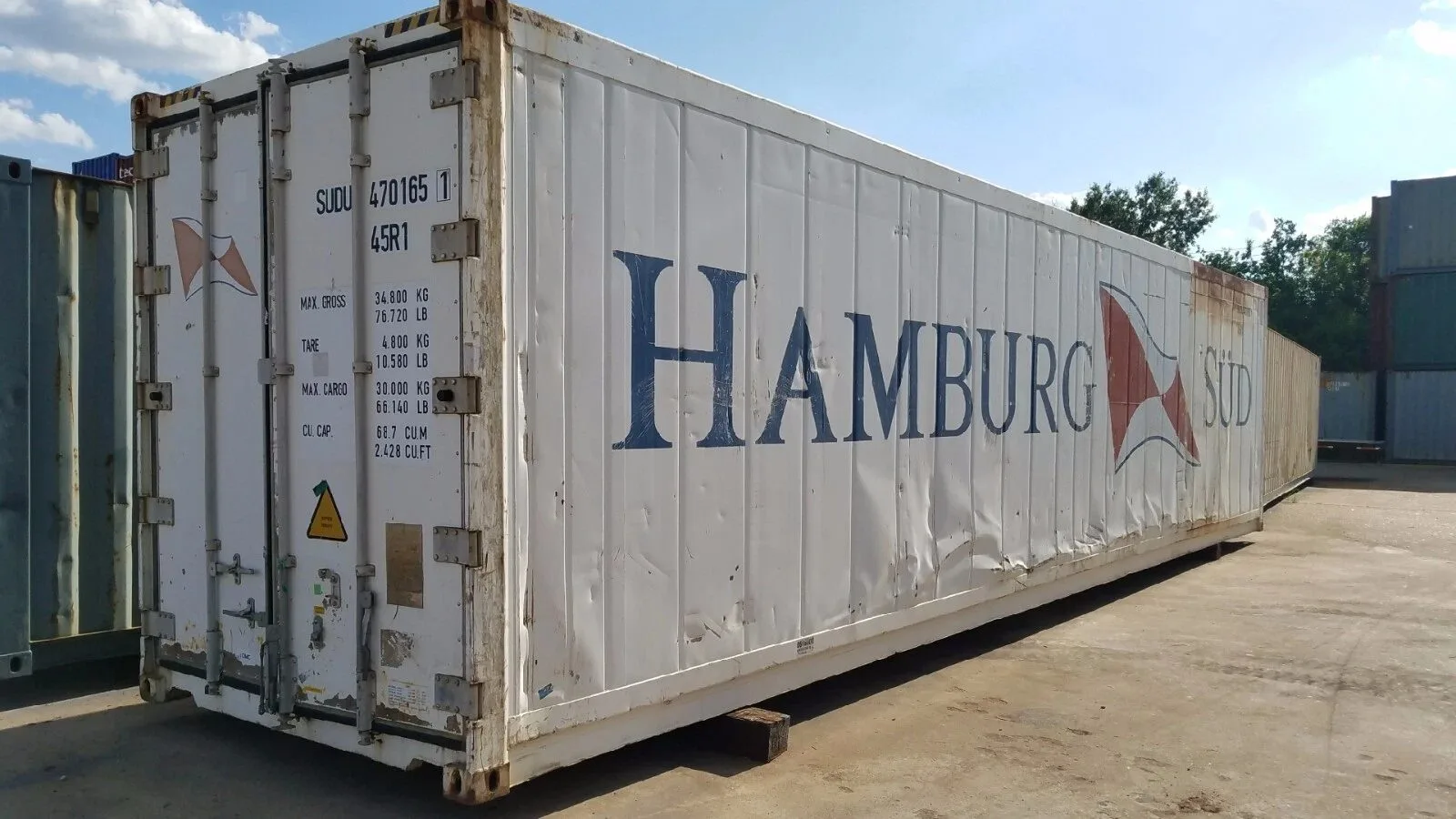 40' HC WORKING Refrigerated Container for sale at Pauls Containers Ltd