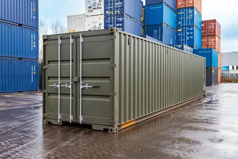 40ft Tunnel Container - Fully Equipped Mobile Workshop for sale at Pauls Containers Ltd