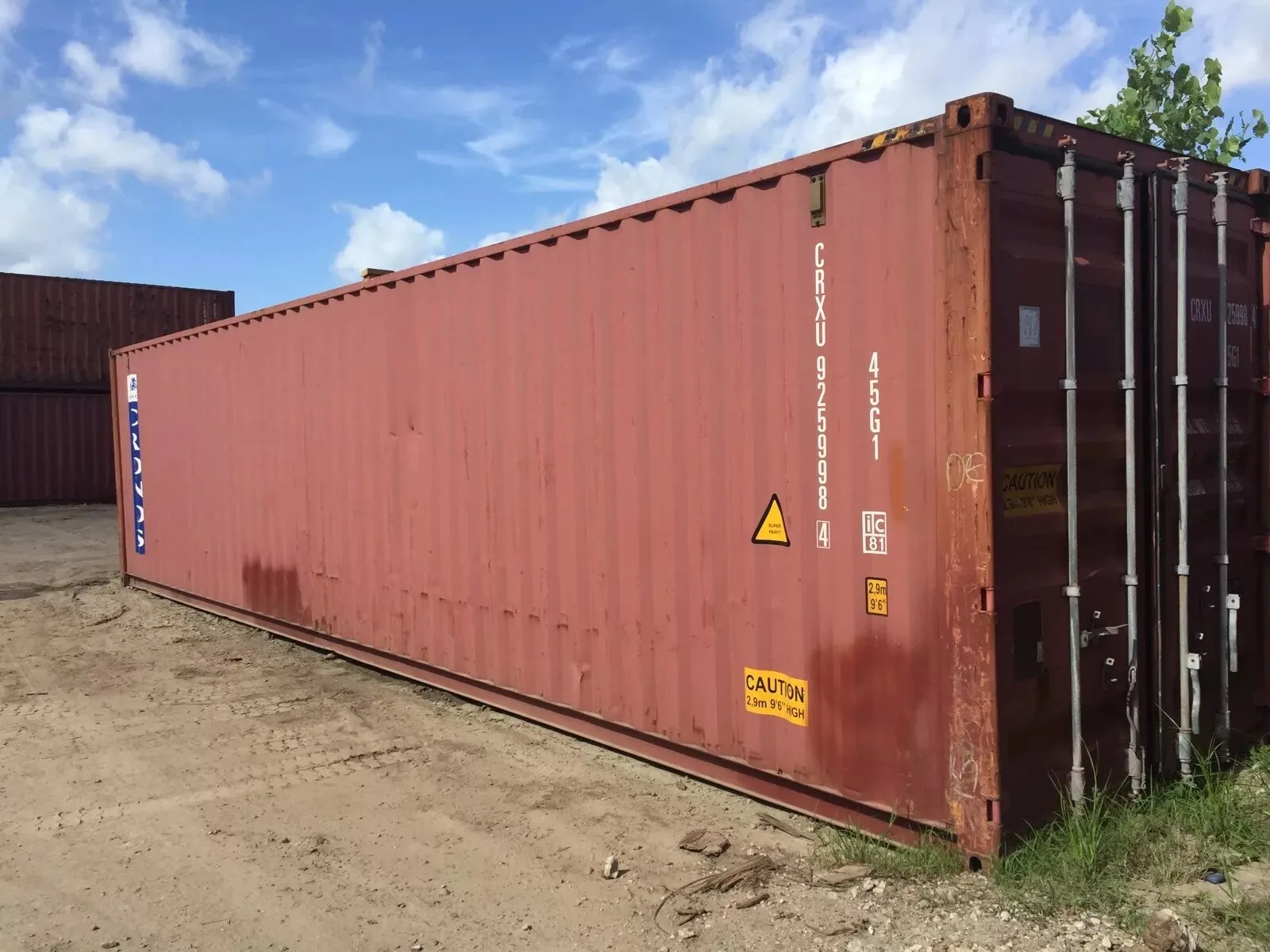 40' Used HC Shipping Storage Container for sale at Pauls Containers Ltd
