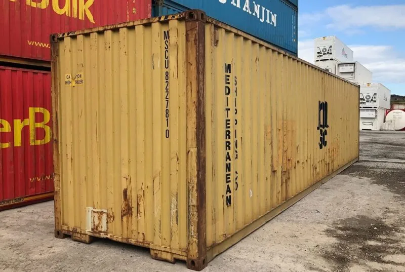 40Ft X 8Ft Used Storage Container - Standard for sale at Pauls Containers Ltd