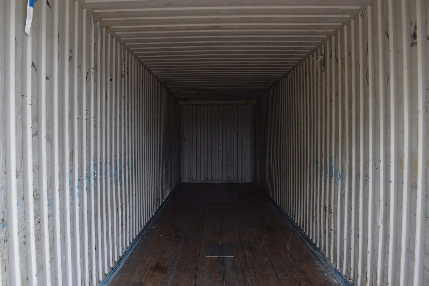 45-ft High Cube Shipping Container - Bold Blue Finish for sale at Pauls Containers Ltd
