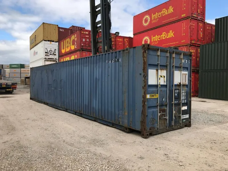 45ft Used Shipping Containers - Heavy-Duty & Affordable for sale at Pauls Containers Ltd
