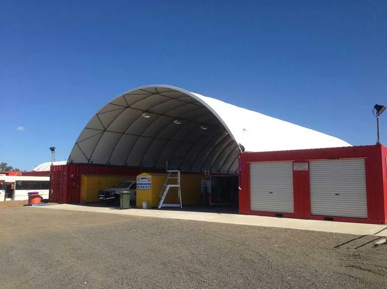 Container Shelters - Covered Walkway & Weather Protection for sale at Pauls Containers Ltd