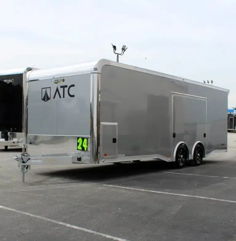 Enclosed ATC Car Trailer 2026 24ft. Aluminum ROM 400 for sale at Pauls Containers Ltd