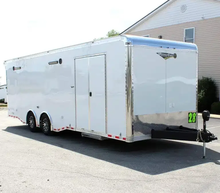 Enclosed Car Trailer 2025 28' Haulmark Edge w/Turbo Package #6830 for sale at Pauls Containers Ltd