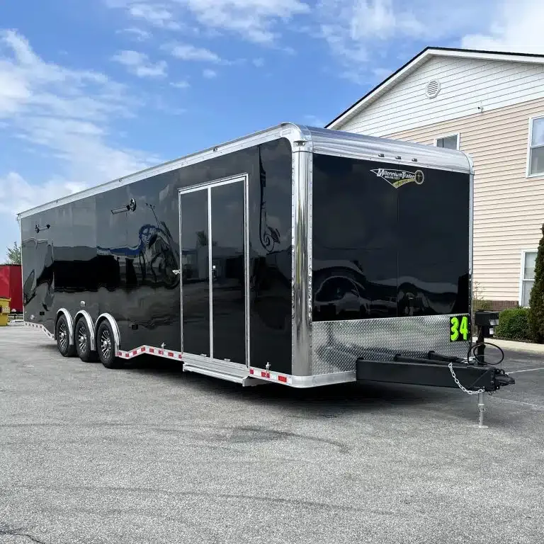 Enclosed Car Trailer 2025 34' Haulmark Edge for sale at Pauls Containers Ltd