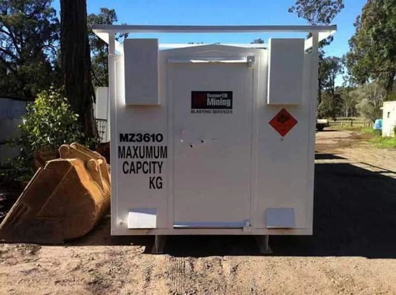 Explosive Storage Magazines - Insulated & Secure Transportable Unit for sale at Pauls Containers Ltd