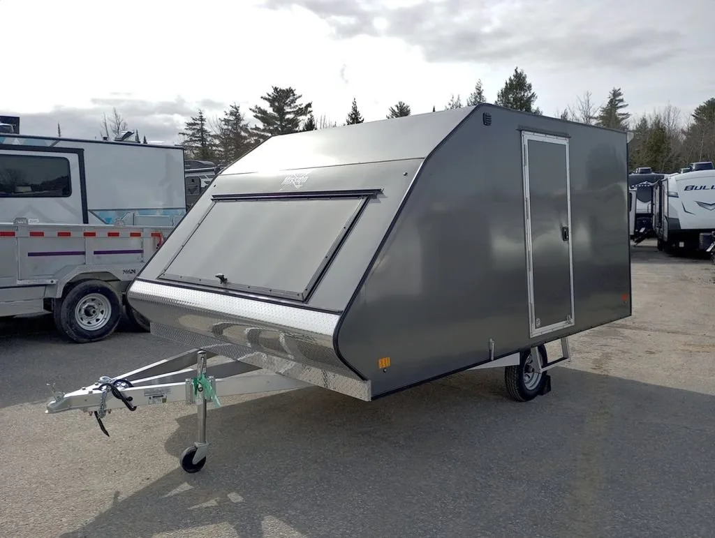 Mission Trailers 101x12 Aluminum 2-Place Crossover w/Mats & Guides for sale at Pauls Containers Ltd