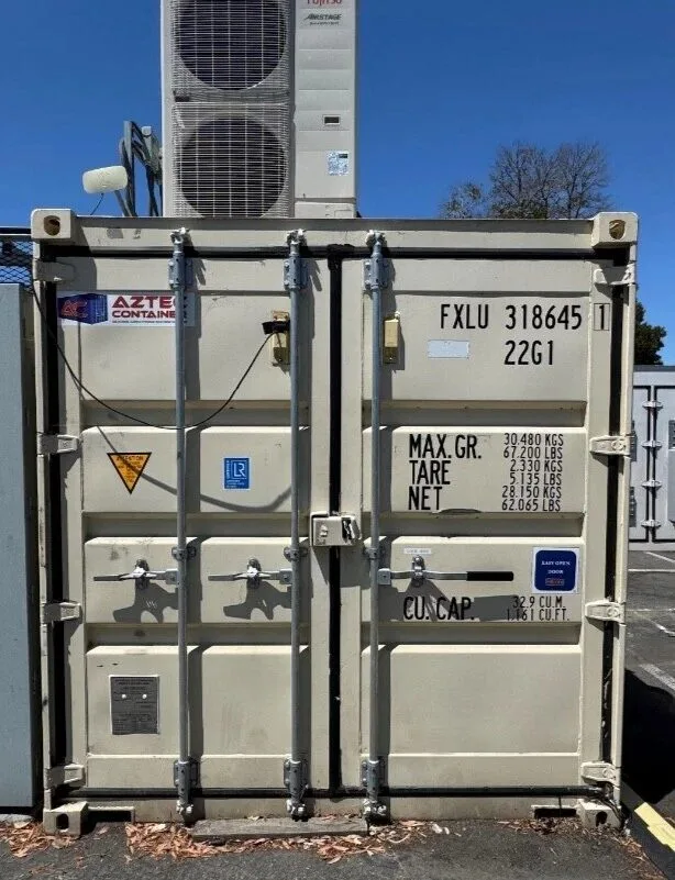 Refrigerated 20' Conex Shipping Container - Used for sale at Pauls Containers Ltd
