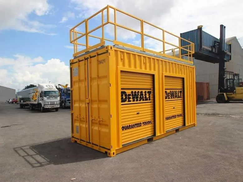 Trade Show Display Containers - Modified Shipping Container Booths for sale at Pauls Containers Ltd