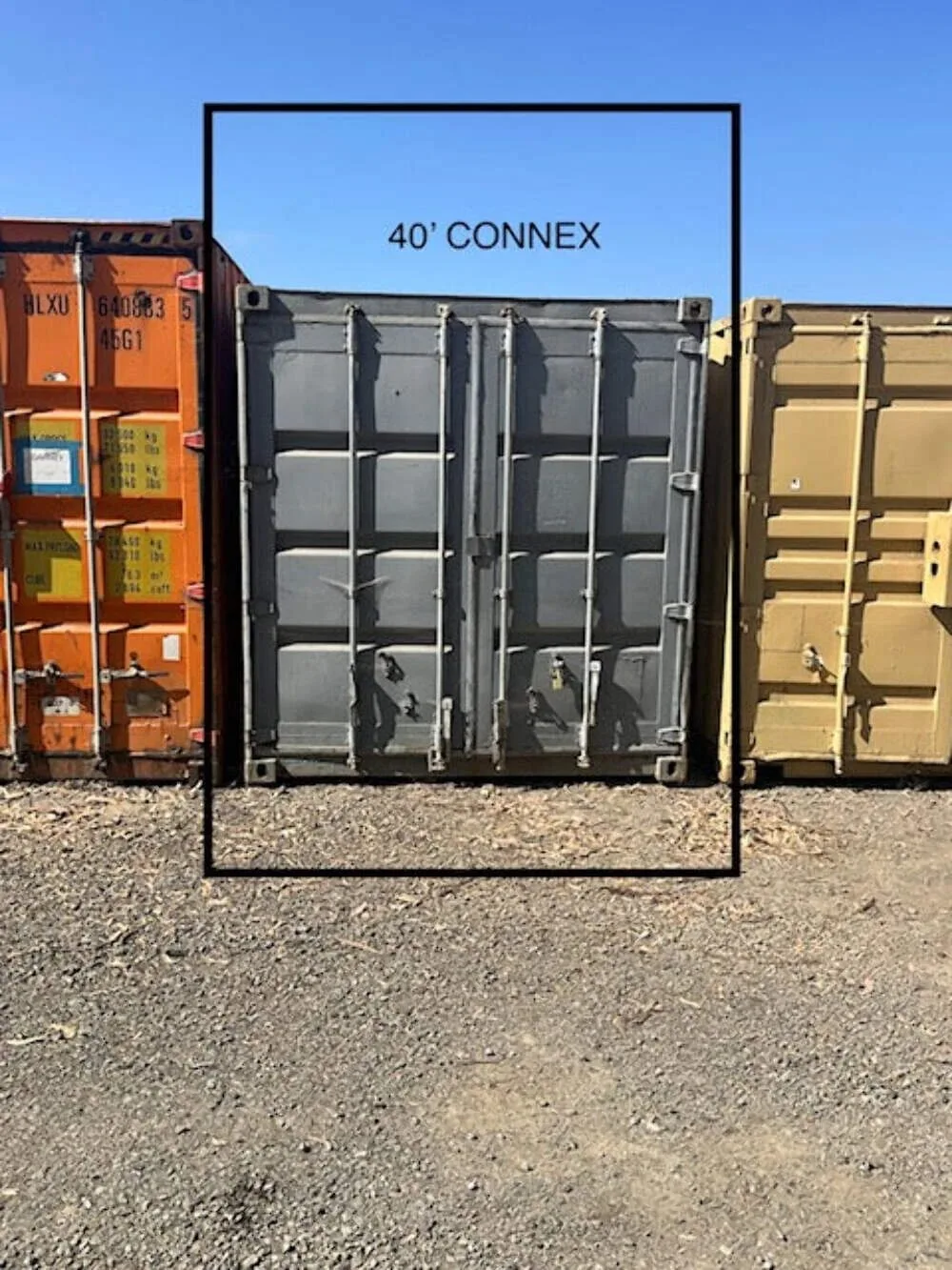 Used 40ft Cargo Container Double Doors 40' x 8' x 8' 6" for sale at Pauls Containers Ltd